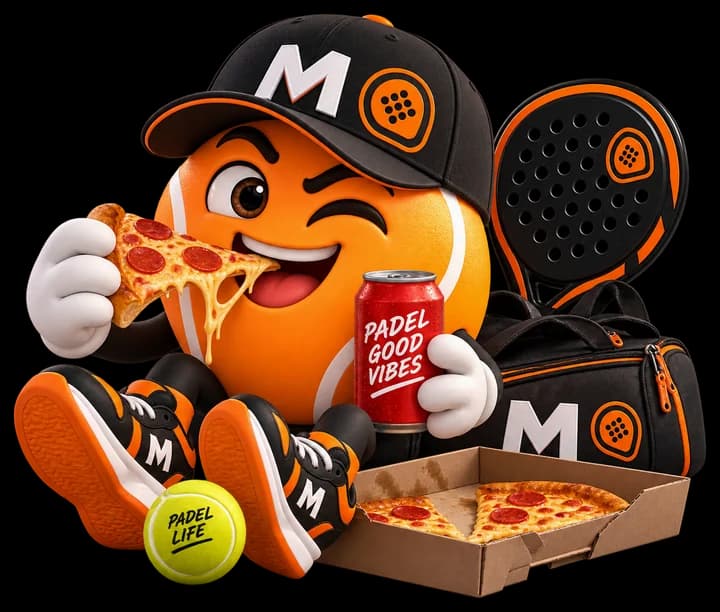 Muzzaguito compartiendo pizza con la comunidad