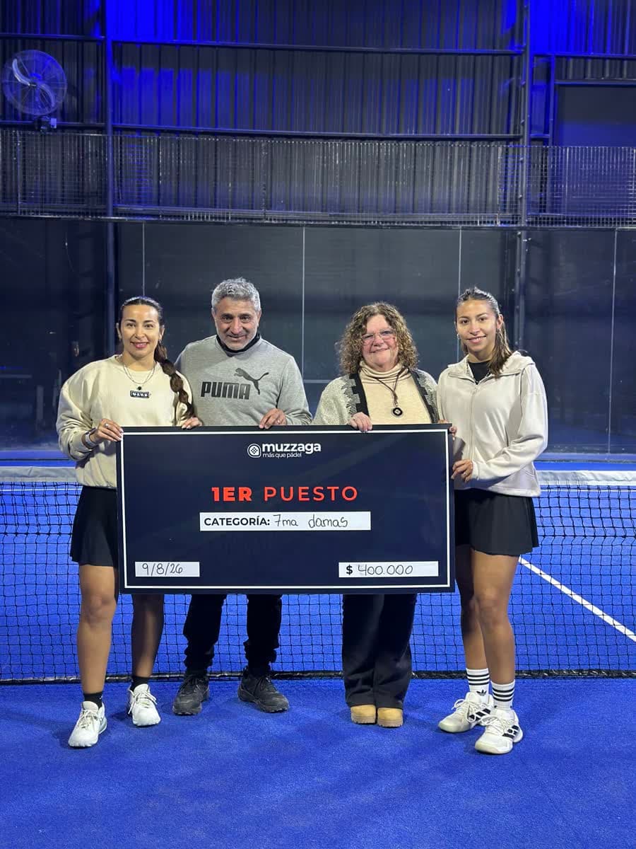 1er puesto 7ma Damas, Torneo Agosto 2026